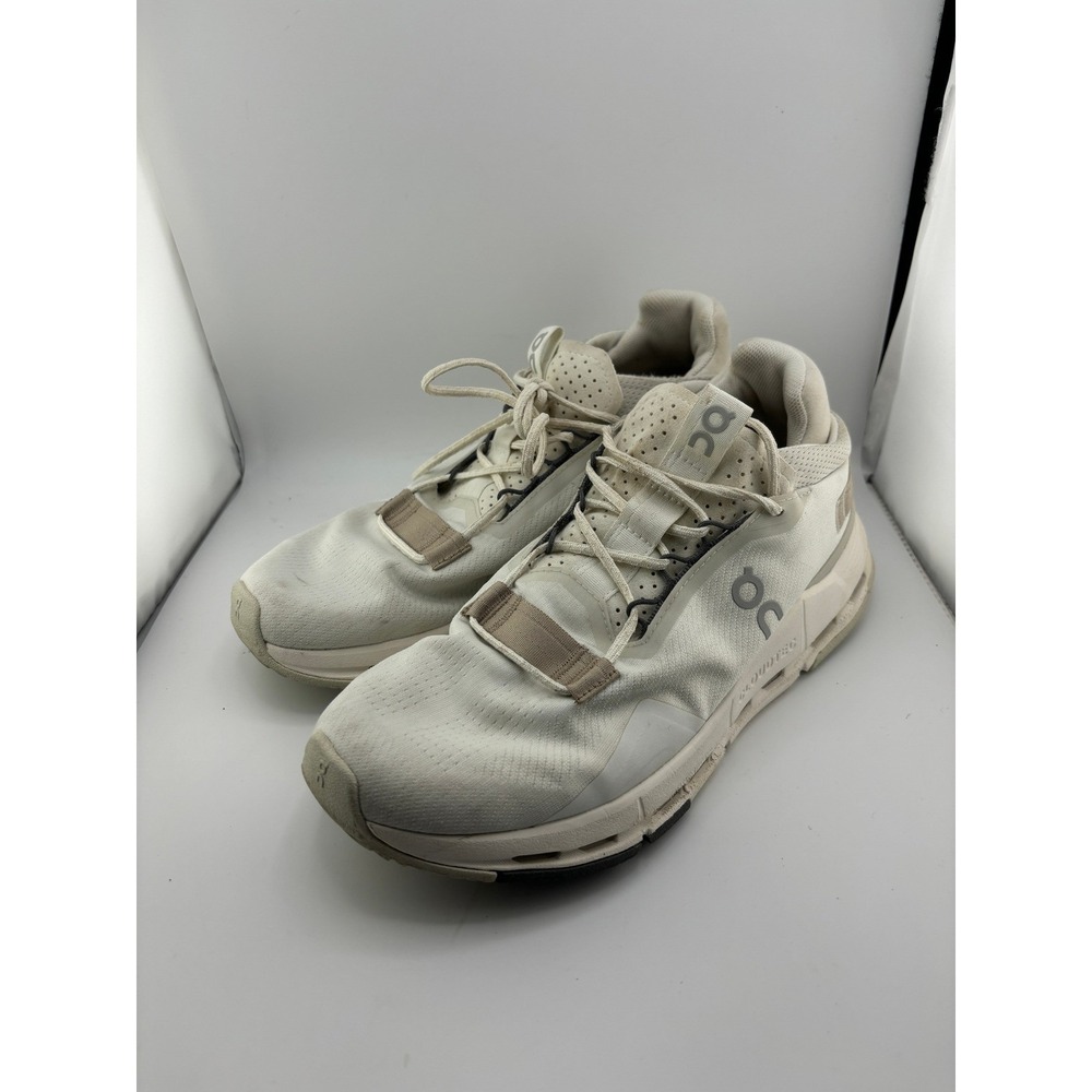 On Running Cloudflyer 4 Womens Size 9 White Sand Road Running Shoes Sneakers